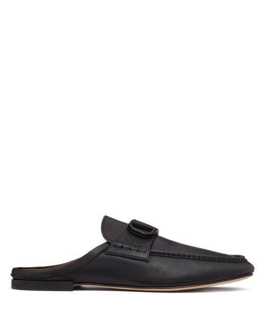 Valentino Garavani VLogo leather slippers