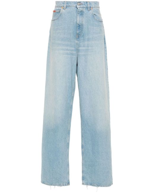 Martine Rose distressed straight jeans