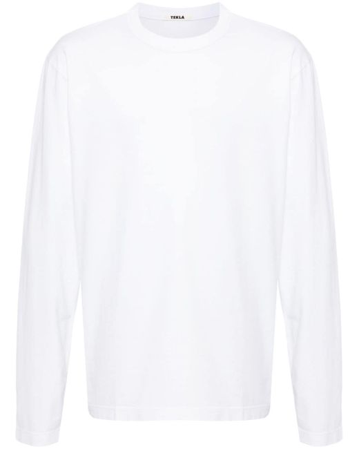 Tekla Sleeping long-sleeved T-shirt