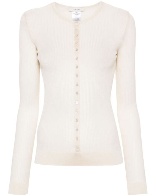 Lemaire long-sleeve ribbed top