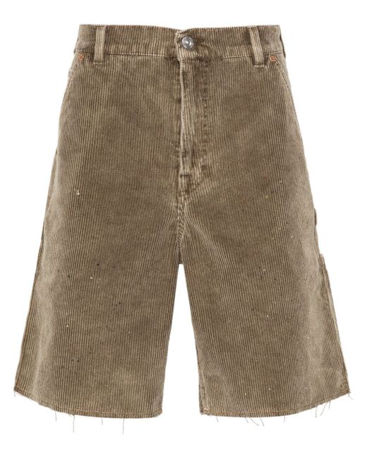 Our Legacy Joiner corduroy high-rise shorts