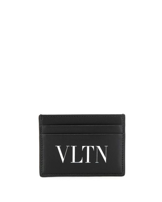 Valentino Garavani VLTN logo-print cardholder