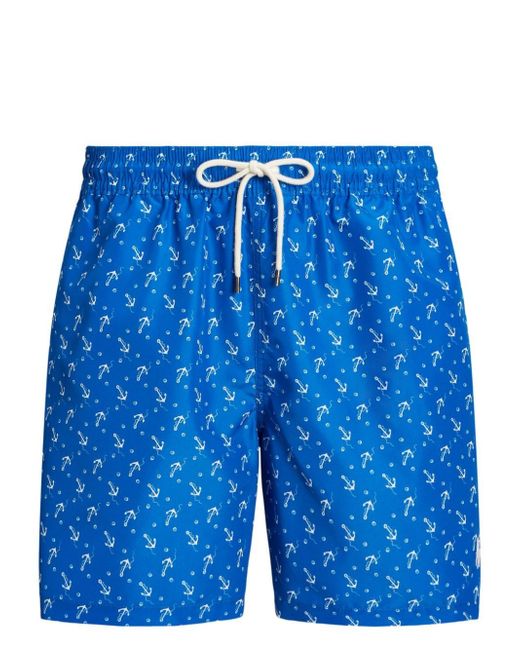 Polo Ralph Lauren anchor-print swim shorts
