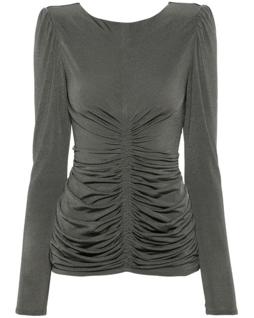 Givenchy ruched long-sleeve top