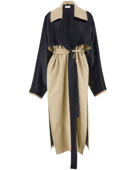 Ferragamo layered belted trench coat