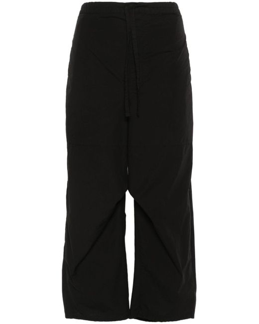Lemaire tapered-leg cropped trousers