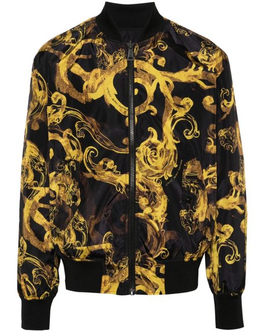 Versace Jeans Couture Barocco-print reversible jacket