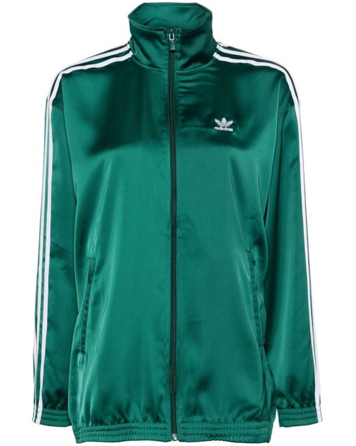 Adidas 3-Stripes-logo satin-weave jacket
