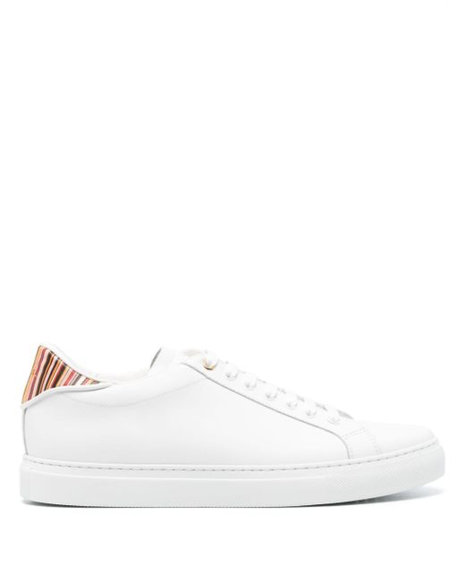 Paul Smith Beck signature-stripe leather sneakers