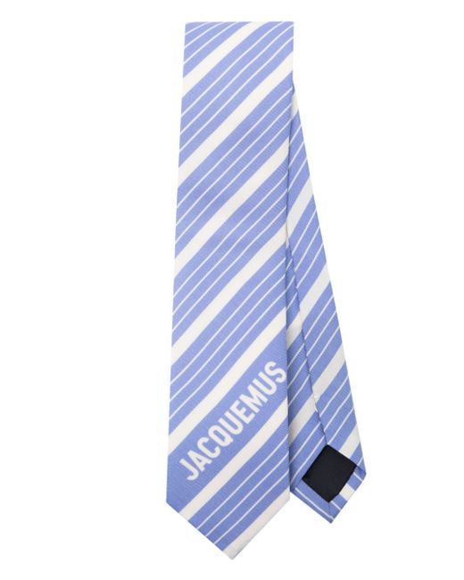 Jacquemus La Cravate striped tie