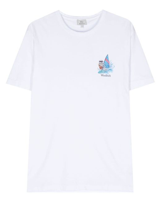 Woolrich logo-print T-shirt