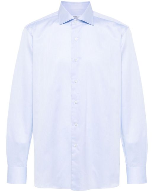 Fray buttoned shirt