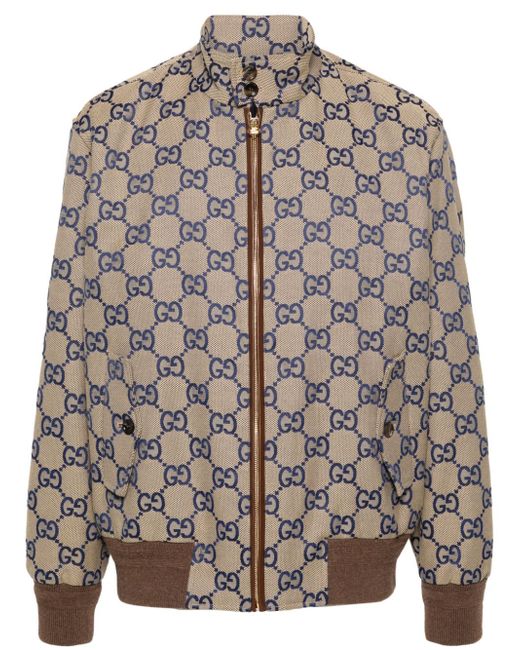 Gucci GG-canvas bomber jacket