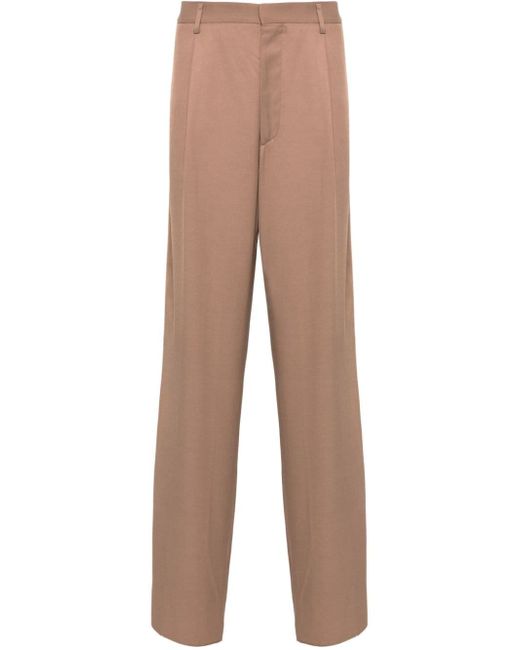 Lardini pleat-detail trousers