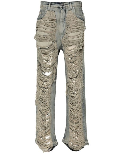 Rick Owens DRKSHDW Geth distressed-finish jeans