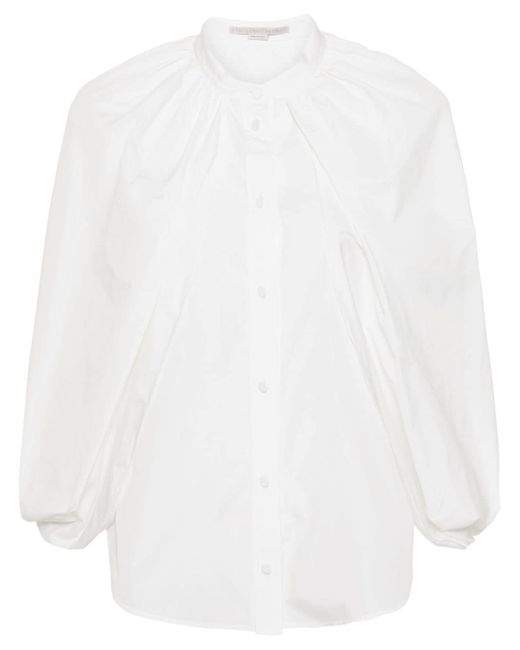 Stella McCartney cape-insert shirt