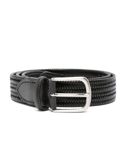 Eraldo interwoven leather belt
