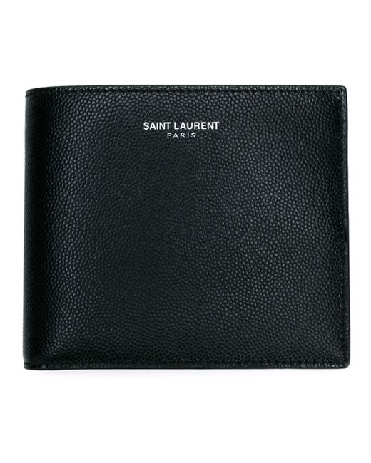 Saint Laurent Paris logo-print leather wallet