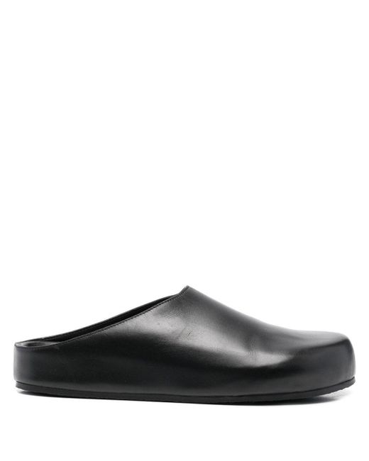 Studio Nicholson round-toe leather slippers
