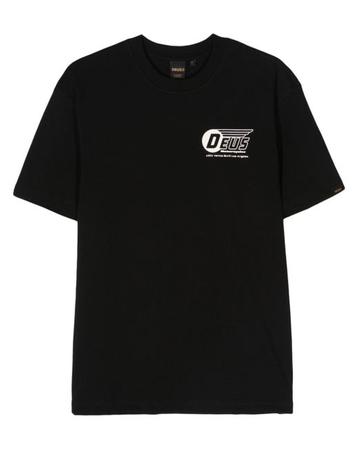 Deus Ex Machina logo-print cotton T-shirt