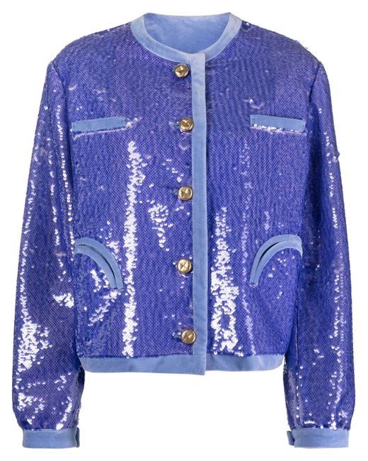 Blazé Milano sequin-embellished jacket