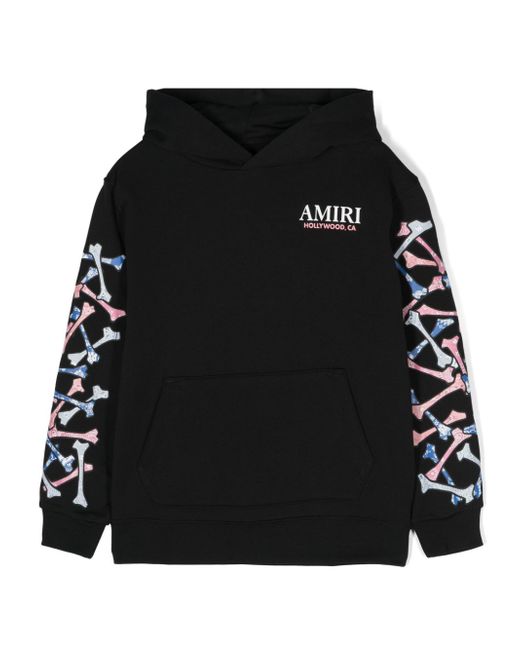 Amiri Kids bone-print hoodie