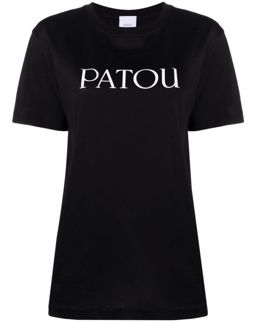 Patou logo-print organic T-shirt