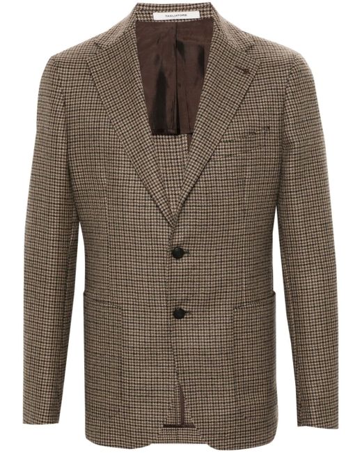 Tagliatore houndstooth-pattern blazer