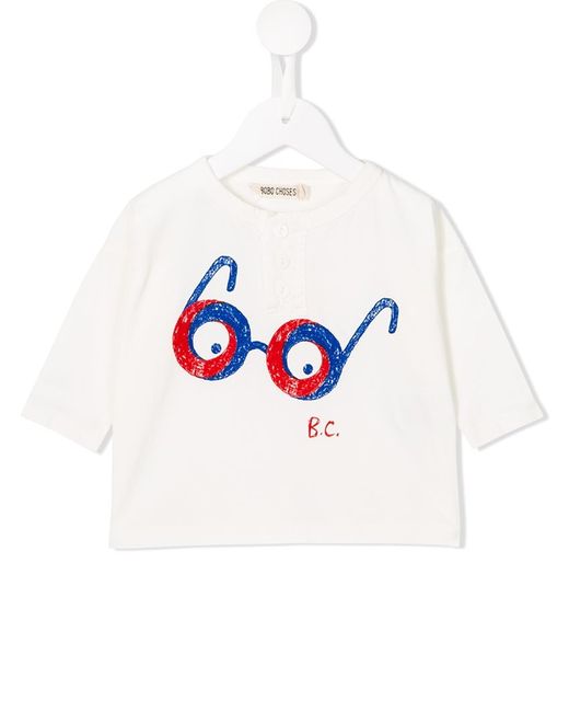 Bobo House glasses print T-shirt Infant 3-6 mth