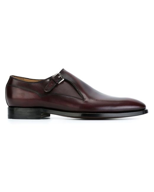 Kiton buckle detail monk shoes