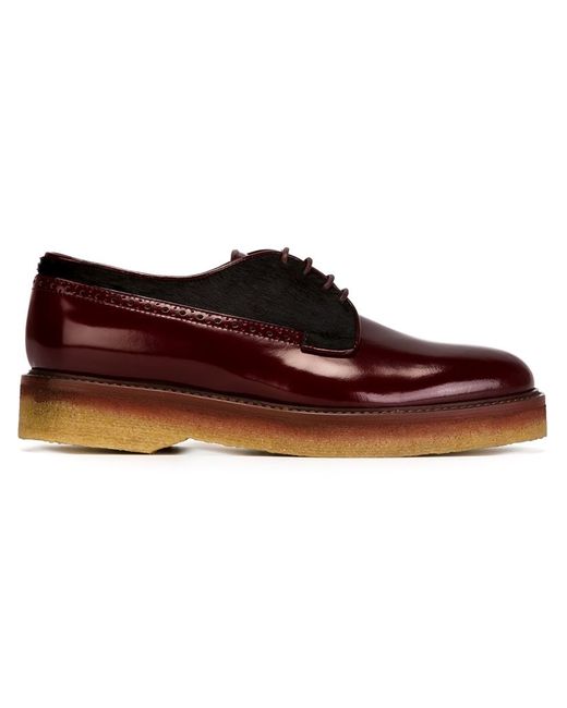 Etro panelled derby shoes