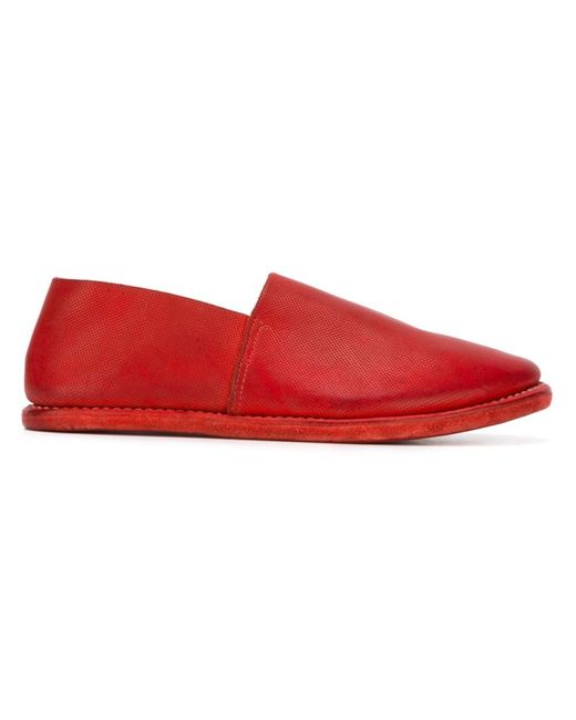 Guidi perforated loafers