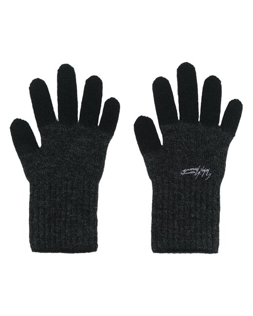 Yohji Yamamoto two-tone gloves