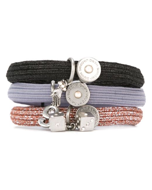Marc Jacobs Charm cluster hair bands