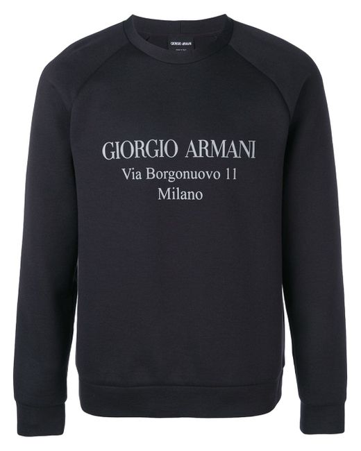 Giorgio Armani logo sweatshirt