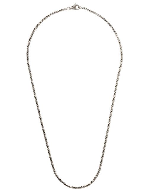 David Yurman 24 length small Box Chain necklace