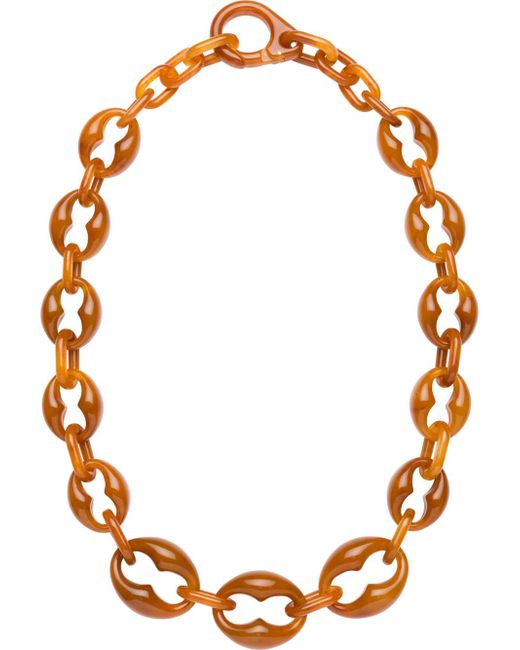 Prada Plexiglass necklace