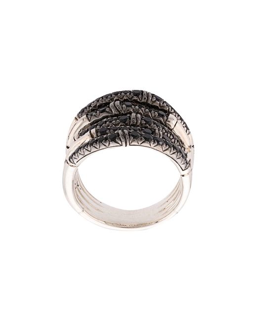 John Hardy Bamboo sapphire ring