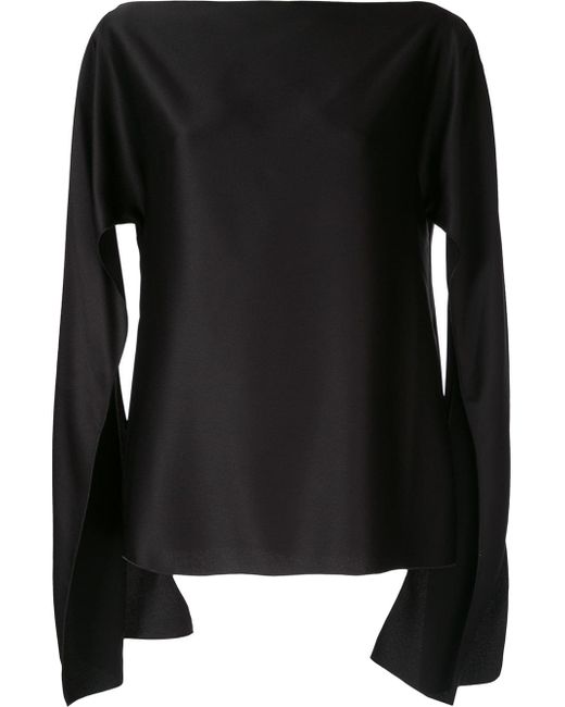 Christopher Esber cut-out sleeve blouse