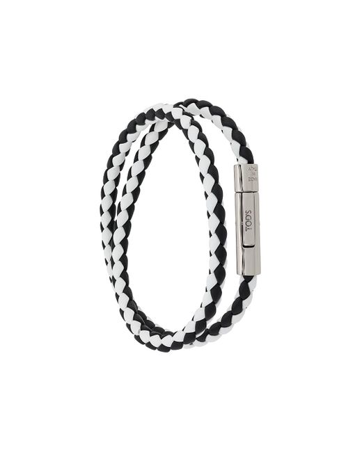 Tod's braided wrap around bracelet