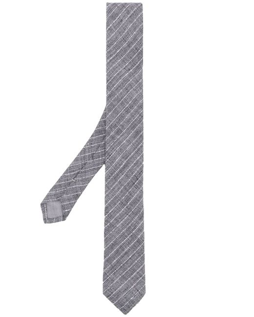 Eleventy striped knit tie