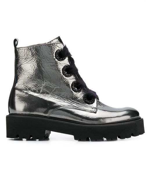 Kennel & Schmenger metallic ankle boots
