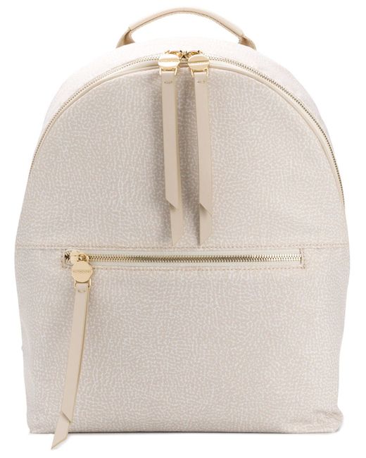 Borbonese classic zipped backpack