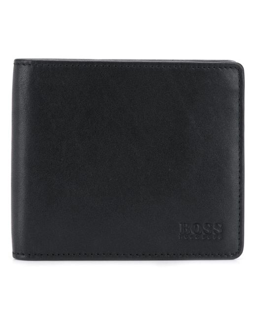 Hugo Boss embossed logo wallet