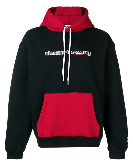 Alexander Wang logo print hoodie