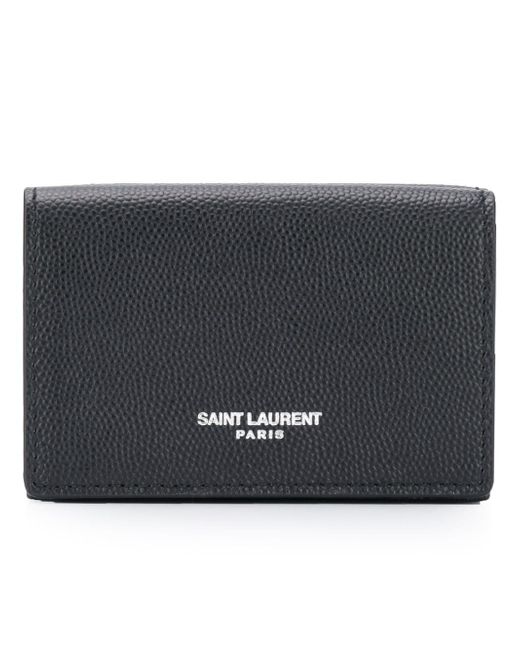Saint Laurent grained card case