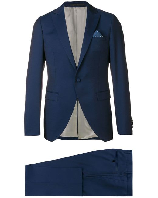 Paoloni slim fit tailored suit