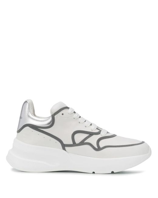 Alexander McQueen chunky trimmed sneakers