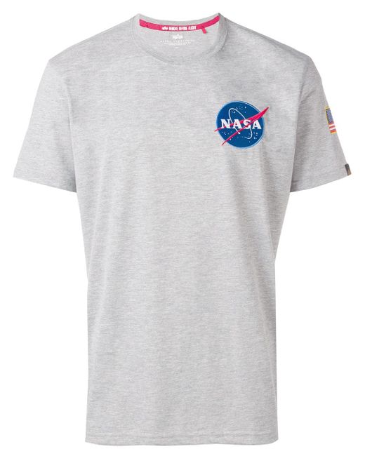 Alpha Industries NASA patch T-shirt