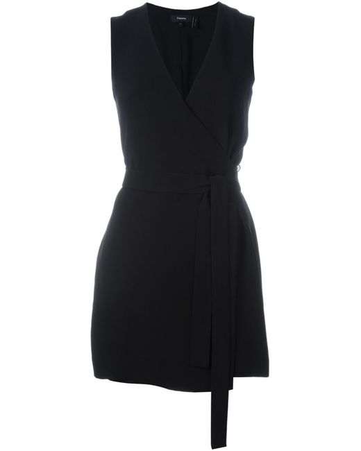 Theory wrap style playsuit